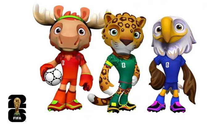FIFA presentó las mascotas para el Mundial 2026 Los tres animales son