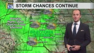 Thunderstorm chances increase on Friday