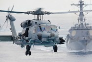 Moderno helicóptero militar de EEUU sobrevoló aguas internacionales muy cerca de La Orchila