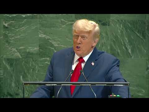 Trump's address at the United Nations