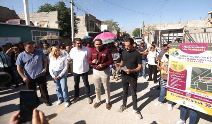 Estrenan vialidades al suroriente de la ciudad