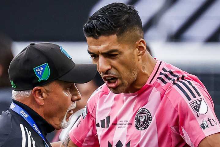 Luis Suárez recibe suspensión adicional de tres partidos en la MLS