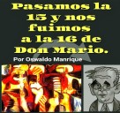 Pasamos la 15 y nos fuimos a la 16 de Don Mario