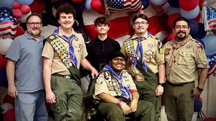 Scout earns Eagle Scout amid health challenges