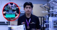 Joven de 16 años lleva su talento a competencia internacional de robótica
