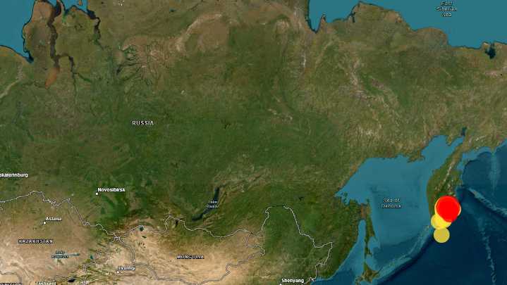 Powerful earthquake hits Russia’s far east prompting tsunami warnings