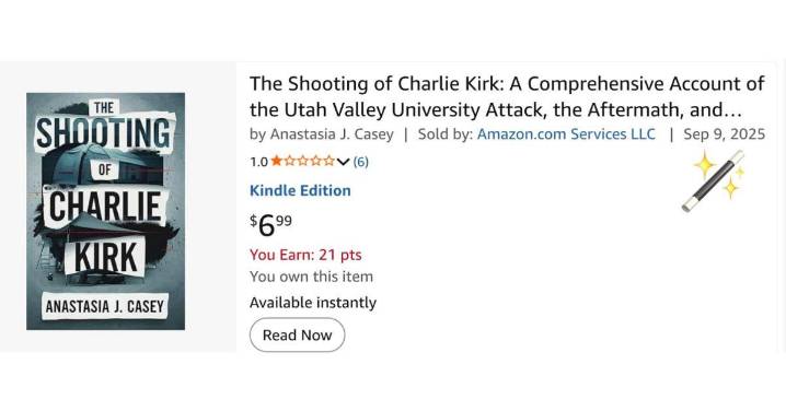 What Is The Shooting of Charlie Kirk Book?