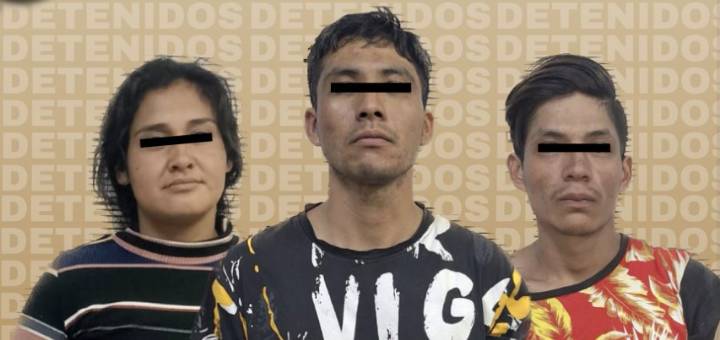 Detienen a tres por robo con violencia en tienda de Zumpango