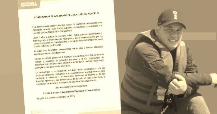 Asesinan al comandante del Cuerpo de Bomberos del municipio de Arauquita, en Arauca a