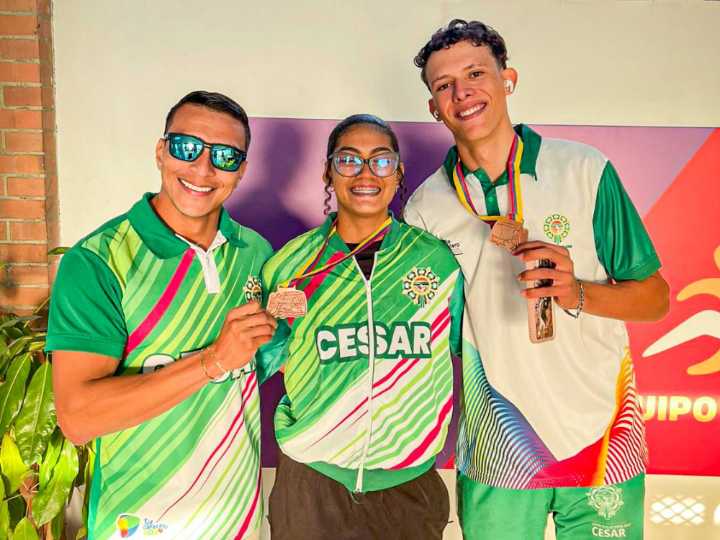 Jóvenes cesarenses brillan en Campeonato Nacional Sub