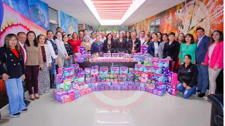 Subsecretaría de Educación Básica dona más de mil productos de higiene menstrual 