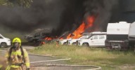 Matraville factory fire: Paper storage facility goes up in flames in Sydney's east