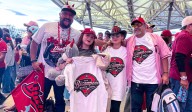 Diablos Rojos del México festejan el bicampeonato en el Harp Helú con su afición