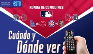 ¿A qué hora son los partidos de las Series de Comodín de Grandes Ligas?