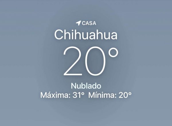 Se espera nuboso y posible lluvia con máxima de 31 grados centígrados