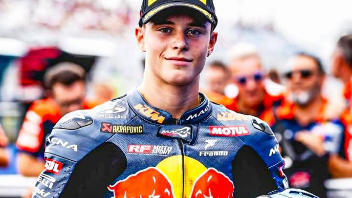 El argentino Valentín Perrone terminó sexto en la carrera de Moto3 del Gran Premio de San Marino