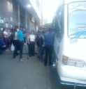 Poco transporte en Guaremal este lunes