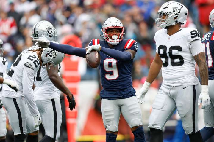 Young Patriots receiver reminds everyone he was once a projected first rounder