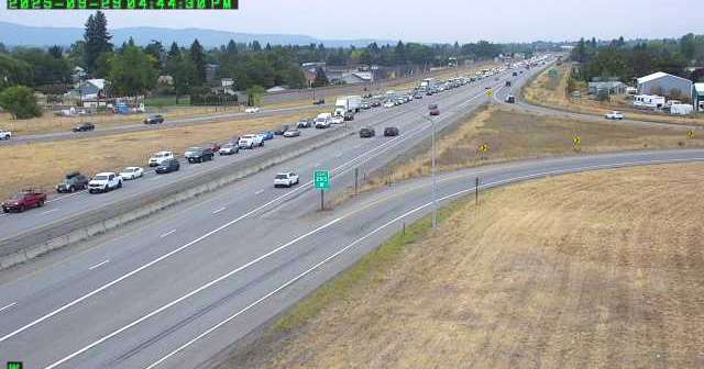 Crash on I-90 near Liberty Lake causing traffic delays