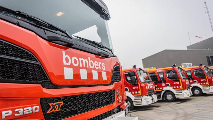 Bombers rescatan a 27 personas atrapadas en el funicular de Montserrat tras desprendimiento