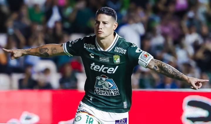 James prime regresa con León: gol y asistencia en fecha 10 de Liga MX