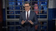 Stephen Colbert reacts to Trumps creepy alleged birthday drawing for Epstein