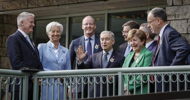 G7 finance ministers meet to discuss increasing pressure on Russia