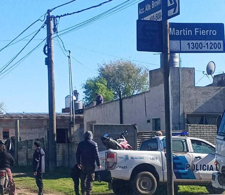 Accidente: una motociclista con lesiones