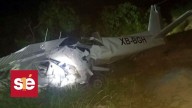 #Video Caída de avioneta en Nuevo León, deja dos personas muertas