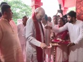 Political Skirmish During Durga Puja: Amit Shah vs. TMC in West Bengal