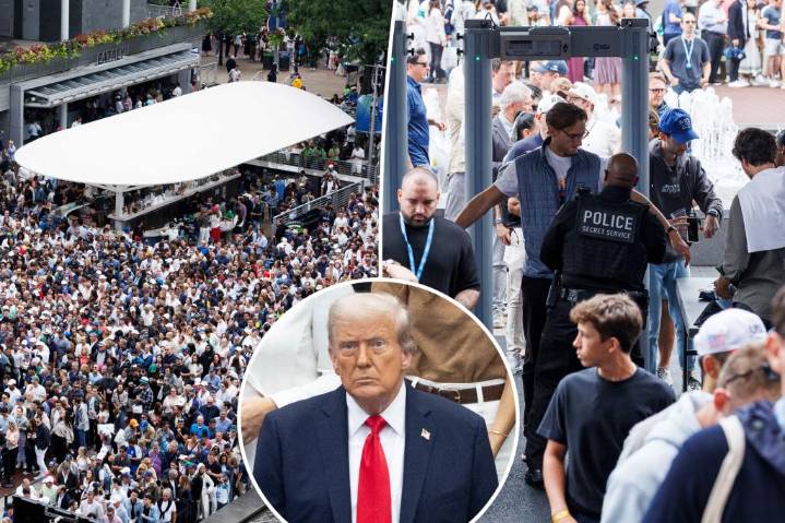 Exclusive | Trump's US Open visit creates chaos for celebrities, VIPs at Flushing Meadows