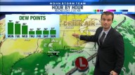Pleasant start Monday morning, but quickly getting muggier