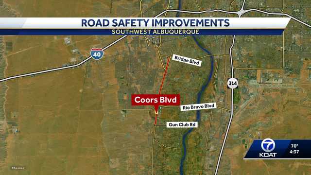 Open House to Address Coors Blvd Safety Fixes