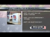 Election dates and deadlines for Special General Election for CD7
