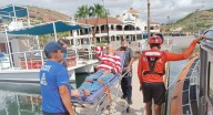 Rescatan a ciudadano estadounidense enfermo de embarcación en Guaymas, Sonora