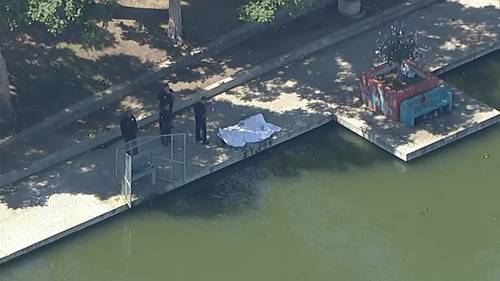 Police investigate possible drowning at MacArthur Park Lake in Westlake area