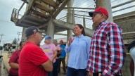 Ana Fuentes supervisó inicio de trabajos de rehabilitación de pasarelas de Maturín