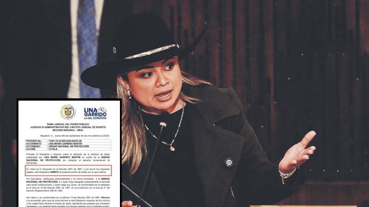 “Si así es con un simple chaleco, imagínese una solicitud de vehículo”: Lina Garrido presentó tutela contra la UNP
