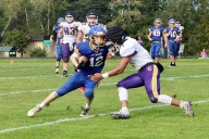 PREP FOOTBALL: Crescent wins its first game playing 6