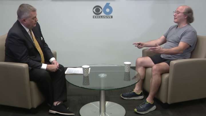 Man admits to killing parents in TV interview