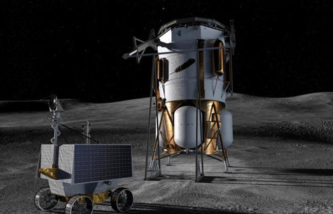 La NASA asigna a Blue Origin de Jeff Bezos la misión de enviar un rover al Polo Sur lunar
