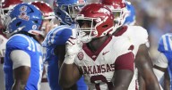 Backup QB Trinidad Chambliss shines in surprise start as No. 17 Ole Miss outlasts Arkansas 41