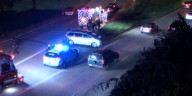 Pedestrian hit by car on I-277 in Charlotte, hospitalized with injuries