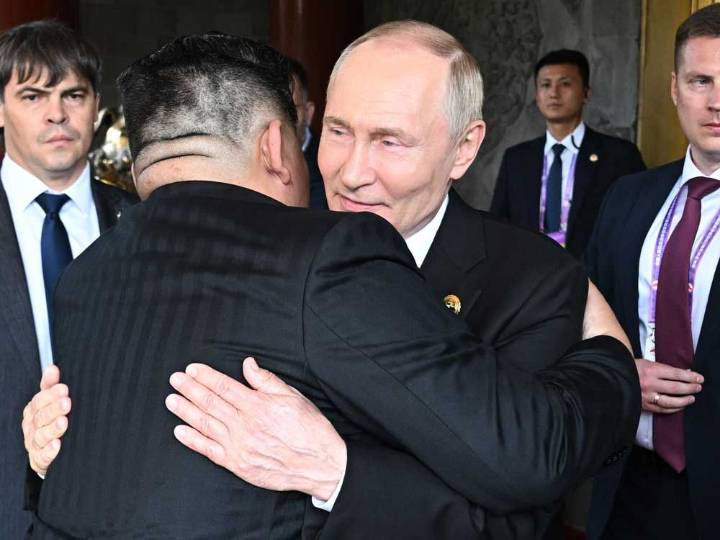 Putin meets North Korea’s Kim in Beijing