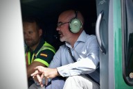 El delegado del Gobierno supervisa el dispositivo de seguridad de La Vuelta en Madrid