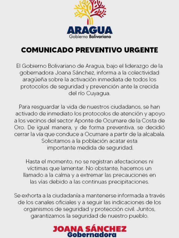 VIDEOS: Fuertes lluvias causan derrumbes y desbordamientos vía Ocumare de la Costa, restringieron el paso