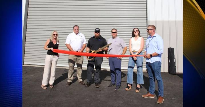 Redding Chamber of Commerce celebrates Enoven Truck Body + Equipment's new building expansion in Redding