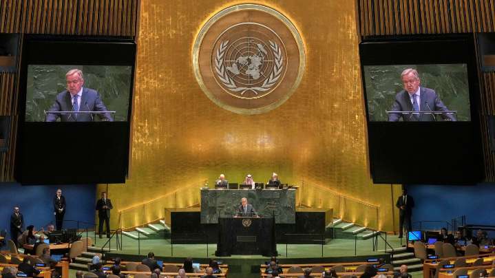 U.N. General Assembly kicks off this week. Here's what to know : NPR