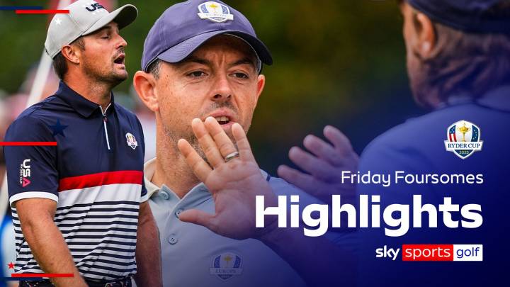 Ryder Cup: Friday foursomes highlights 