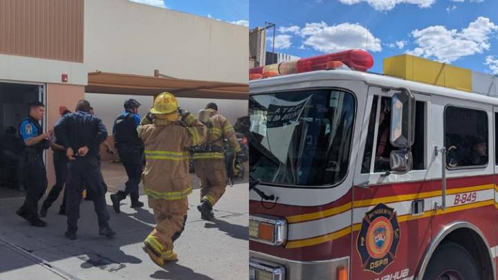 Operativo en la calle Aldama; salió humo del Central Boutique